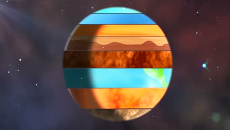 Earth-with-various-layers-rotating-in-the-sky