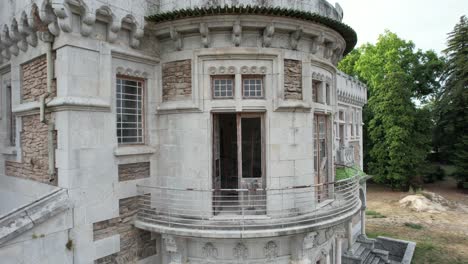 Palacio-Abandonado-De-Doña-Chica,-Palmela.-Braga,-Portugal