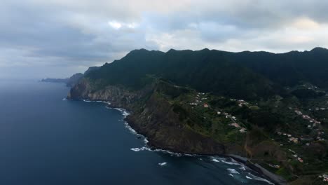 drone-footage-in-Porto-Da-Cruz-in-Madeira-Portugal