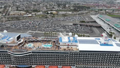 cruise-ship-in-port---aerial-view