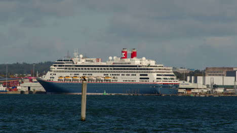 a-shot-of-a-single-cruise-ship-moored-up-at-Southampton-cruise-terminal