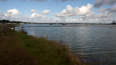Extra-wide-shot-looking-north-of-the-Solent-at-high-tide
