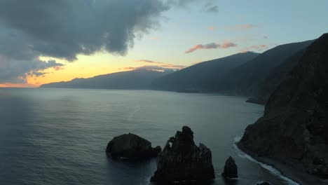 Footage-filmed-in-Madeira-Portugal-at-Ilheus-da-Ribeira-da-Janela-sea-stacks