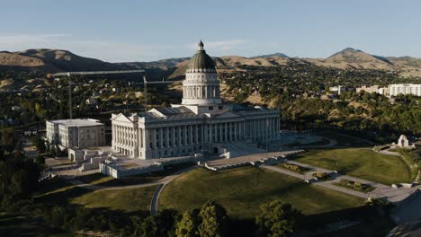 Aerial-view-of-the-Utah-state-capitol-under-construction