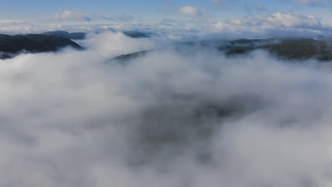 Dense-white-cloud-cover-above-the-summer-tundra-valley
