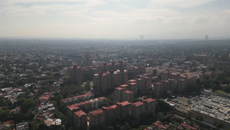 Unidad-Panamérica-En-La-Zona-De-Copilco-De-Coyoacán,-Ciudad-De-México