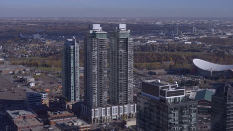 Calgary-twin-buildings-downtown-street