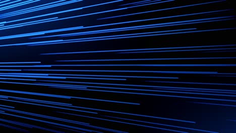 Gradient-background-animation-of-horizontally-moving-and-glowing-blue-line-particles