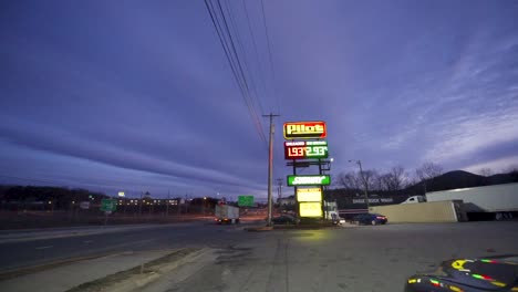 Pilot-gas-station-sign-in-the-predawn-light