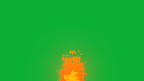 Fire-animation-motion-graphics-hot-fiery-flame-hot-embers-glow-burning-particles-digital-background-inferno-blaze-gas-visual-effect-4K-green-screen-yellow-orange