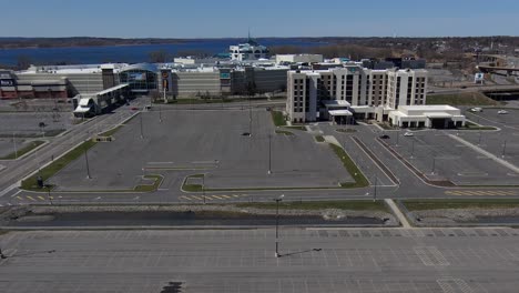 Aerial-image-of-empty-parking-lots-of-Destiny-Mall-during-Covid-19-Pandemic