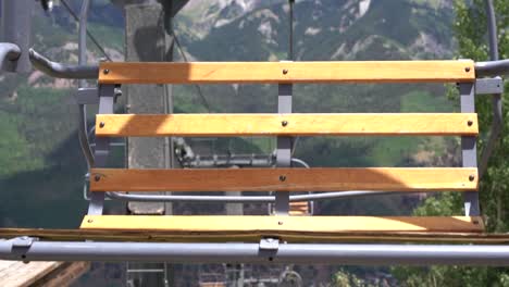 Beautiful-Telluride-Ski-Resort-in-the-Summer-next-to-chair-lift