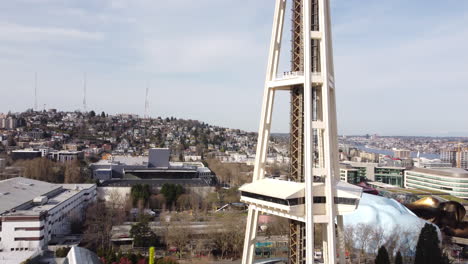 Aerial-view-of-the-Space-Needle