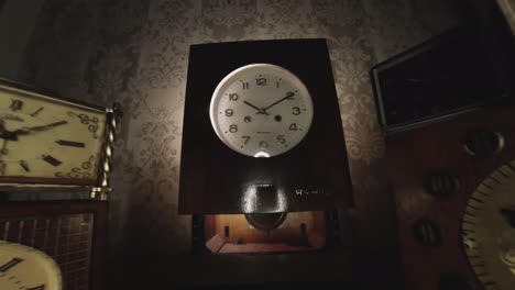 Vintage-Soviet-Era-Stopped-Clocks-in-the-Dark