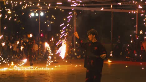 Pyrotechnic-show
