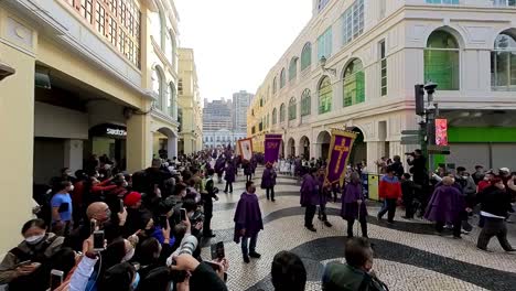 The-Procession-of-the-Passion-of-Our-Lord,-the-God-Jesus-arriving-in-Macau