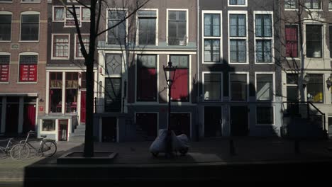 Abandoned-streets-of-the-red-light-district-of-De-Wallen-during-Covid19-pandemic-lockdown