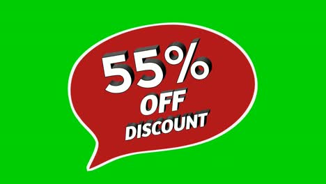 Sale-discount-55%-percent-stickers-animation-motion-graphics