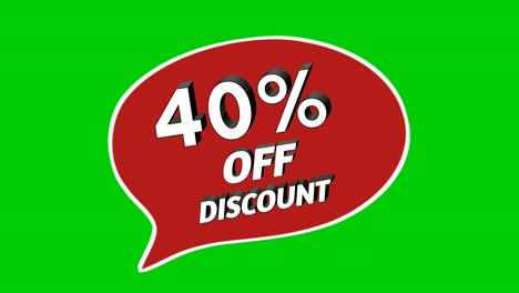 Sale-discount-40%-percent-stickers-animation-motion-graphics