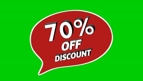 Sale-discount-70%-percent-stickers-animation-motion-graphics