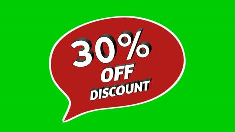 Sale-discount-30%-percent-stickers-animation-motion-graphics