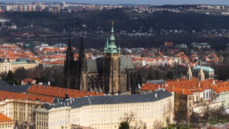 View-of-Saint-Vitus-Cathedral-from-the-Petřín-hill