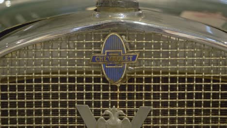 Coche-Antiguo-Chevrolet-Ae-Independence-De-1931-En-Exhibición-En-El-Museo