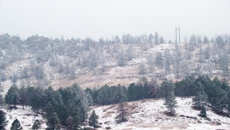 Malerische-Berglandschaft-In-Boulder,-Colorado,-Front-Range-Rocky-Mountains-Im-Schnee
