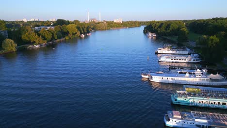 Treptower-Park-river-city-Berlin-Germany-summer-day