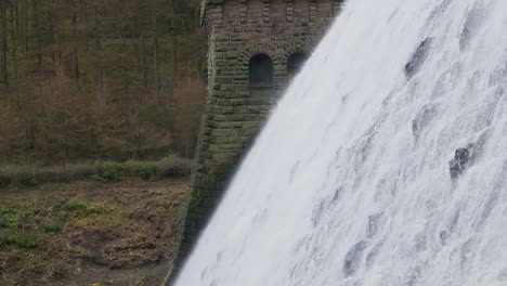 Views-of-the-famous-Howden-and-Derwent-stone-build-Dams,-used-in-the-filming-of-the-movie-Dam-Busters