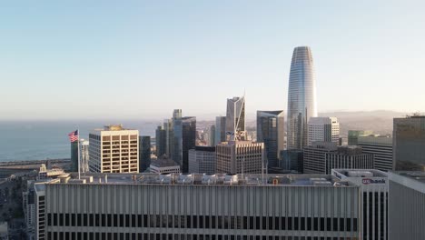 Aerial-view-of-a-modern-city-skyline