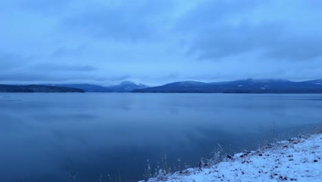 Beautiful-timelapse-on-a-pristine-mountain-lake