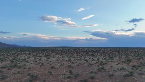 Slow-flying-drone-shot-of-the-semi-arid-southern-Kalahari-bushveld