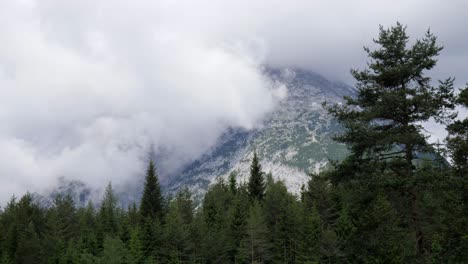 Una-Montaña-De-Cerca-En-Austria