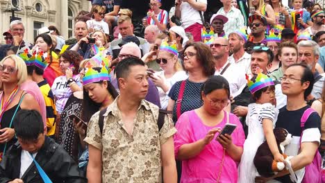 Slow-motion-of-a-large-crowd-of-people-at-a-London-Pride