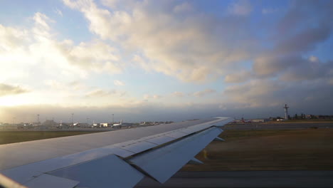 Plane-taking-off-on-the-Humberto-Delgado-Airport-in-Lisbon