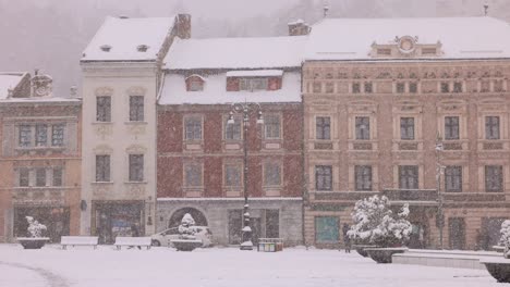 Winter-Landscape-In-Brasov-City-With-Old-Buildings