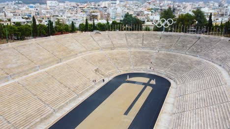 Panathinaiko-Stadion-–-Mehrzweck-Marmorstadion-In-Athen,-Griechenland