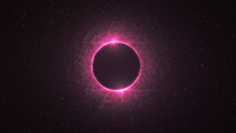 Eclipse-Animation-With-Glowing-Lights