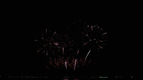 Great-explosion-effects-at-fireworks-festival
