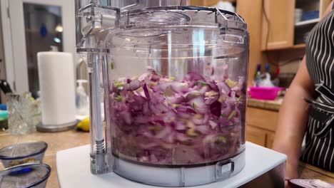 Chopping-and-grinding-red-onions-and-peppers-in-a-food-processor---Chana-Masala-series