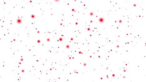Partículas-De-Luz-Bolas-De-Brillo-Moviéndose-A-Través-Del-Espacio-Universo-Animación-Gráficos-En-Movimiento-Efecto-Visual-Fondo-3d-Bucle-Sin-Interrupción-4k-Blanco-Rojo