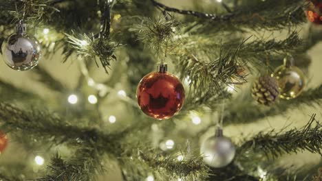 Christmas-Tree-and-Ornaments-With-Lights