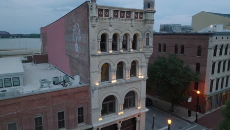 Edificio-Histórico-En-El-Centro-De-Louisville,-Kentucky