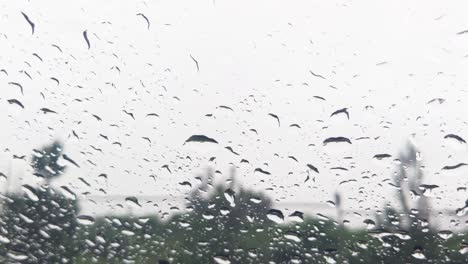 close-up-of-raindrops-on-the-car-window
