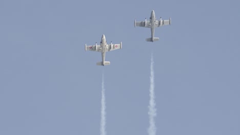 Two-BAC-Strikemasters-Flipping-Mid-Flight-in-Slow-Motion