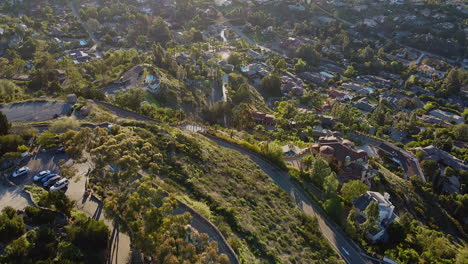 Amazing-Landscape-Drone-shot-San-Diego's-historic-Mt