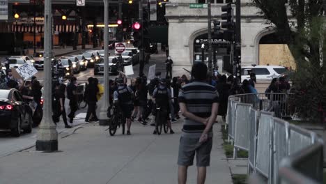 The-protesters-in-Chicago-Fight-Against-Child-Trafficking-in-Downtown