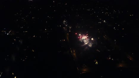 A-breathtaking-drone-flight-over-exploding-fireworks-on-New-Year's-Eve