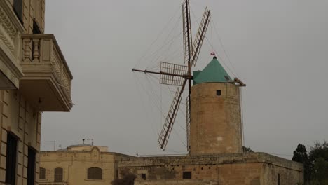 Ta'-Kola-Windmill-In-Xaghra,-Gozo